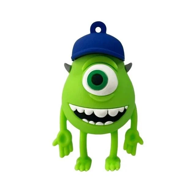 USB флеш Wibrand Mike Wazowski 16GB USB 2.0 Green (WI2.0/MW16G) - Фото 1 USB флеш Wibrand Mike Wazowski 16GB USB 2.0 Green (WI2.0/MW16G) - изображение 1
