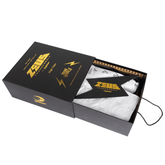Кроссовки для бодибилдинга GASP Zeus Thunderbolt Hi-Tops черные (43 размер - 28,6 сантиметров) - изображение 7