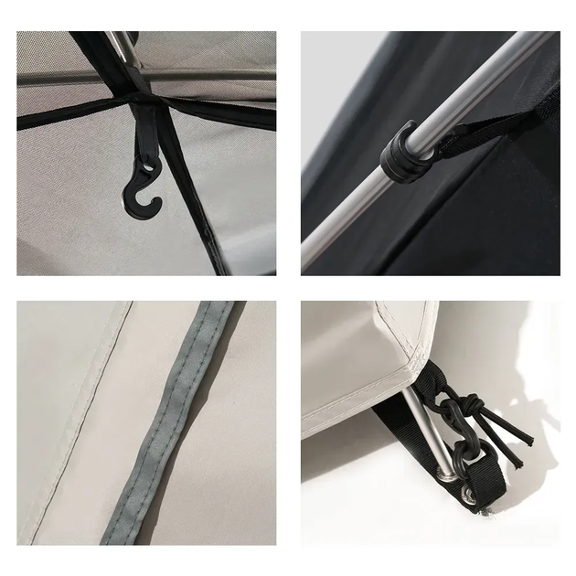 Намет Mobi Garden Qr tent II NX22561010 68D 2-місний, темно-зелений - зображення 5