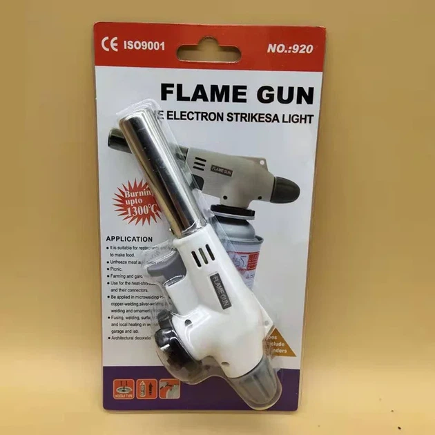 Газовий пальник FLAME GUN 920 з п'єзопідпалом - зображення 3