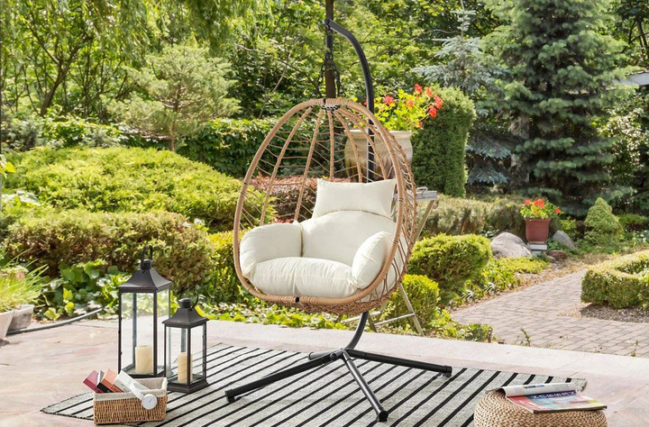 Huśtawka Cocoon ModernHome firmy Multistore XD0338-BG-BC - obraz 8