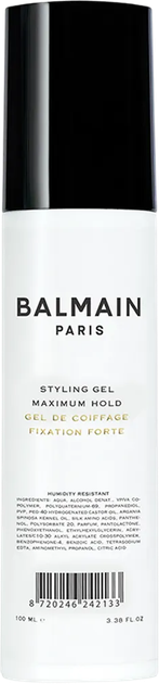 Гель для укладки волосся Balmain Paris Maximum Hold 100 мл (8720246242133) - зображення 1