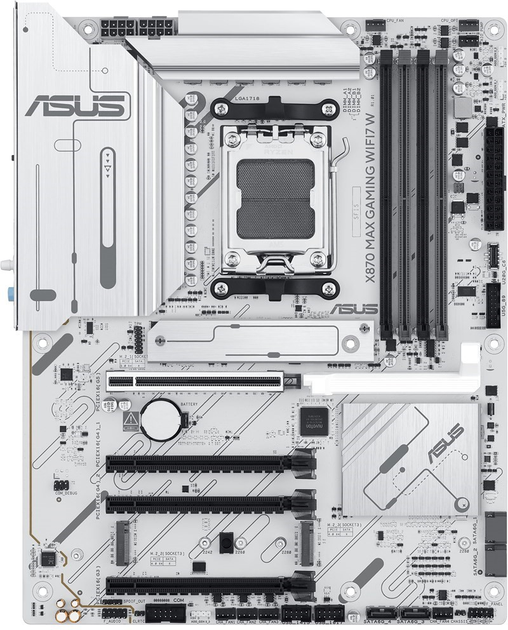 Płyta główna ASUS X870 MAX GAMING WIFI7 W (sAM5, AMD X870, PCI-Ex16) (90MB1LZ0-M0EAY0) - obraz 1