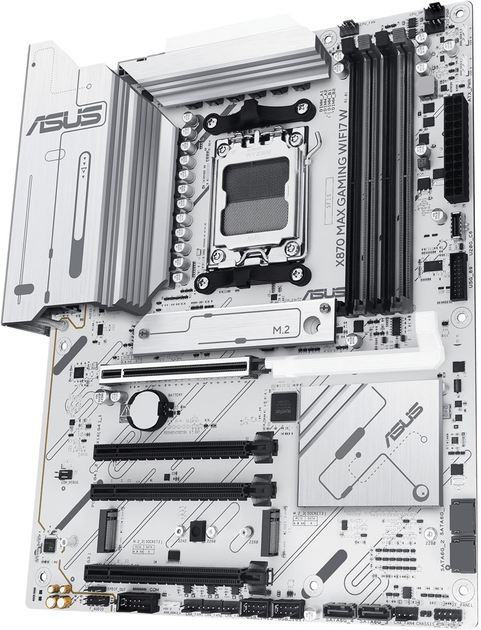 Płyta główna ASUS X870 MAX GAMING WIFI7 W (sAM5, AMD X870, PCI-Ex16) (90MB1LZ0-M0EAY0) - obraz 4