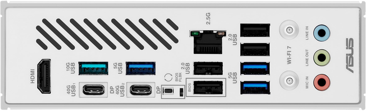 Płyta główna ASUS X870 MAX GAMING WIFI7 W (sAM5, AMD X870, PCI-Ex16) (90MB1LZ0-M0EAY0) - obraz 8