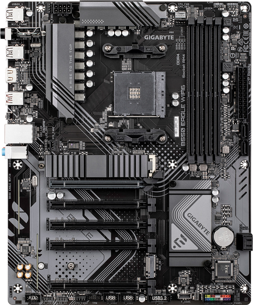 Płyta główna Gigabyte B550 Eagle Wi-Fi6 (sAM4, AMD B550, PCI-Ex16) - obraz 1