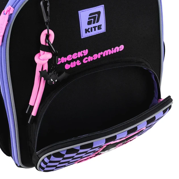 Рюкзак шкільний каркасний Kite Education Kuromi HK25-556M - изображение 5
