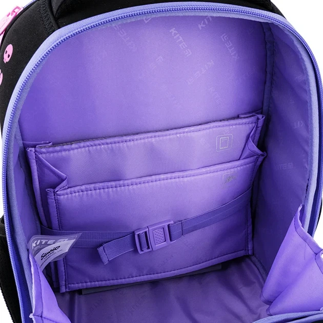 Рюкзак шкільний каркасний Kite Education Kuromi HK25-556M - изображение 8