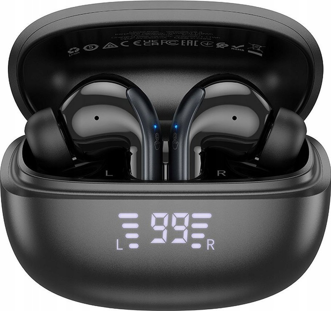 Słuchawki Hoco EQ5 Energy Black (EQ5 black) - obraz 1