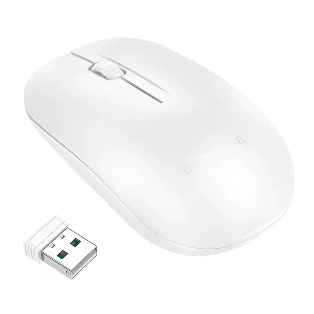 Беспроводная бизнес-мышь BOROFONE BG14 Planet 2,4 ГГц 1000 dpi 2×AAA (3F37751668B6) - изображение 3