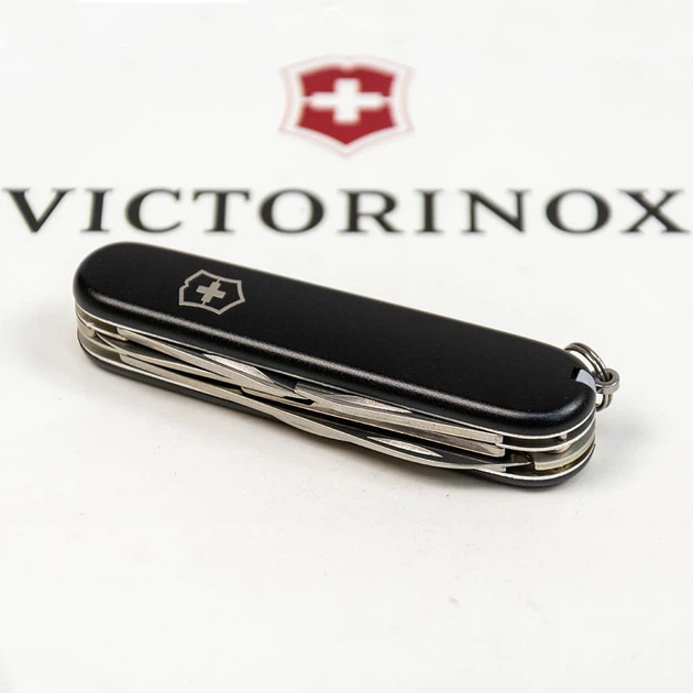 Швейцарський ніж Victorinox CLIMBER MAT чорний матовий лак 1.3703.3_M0007p - зображення 5