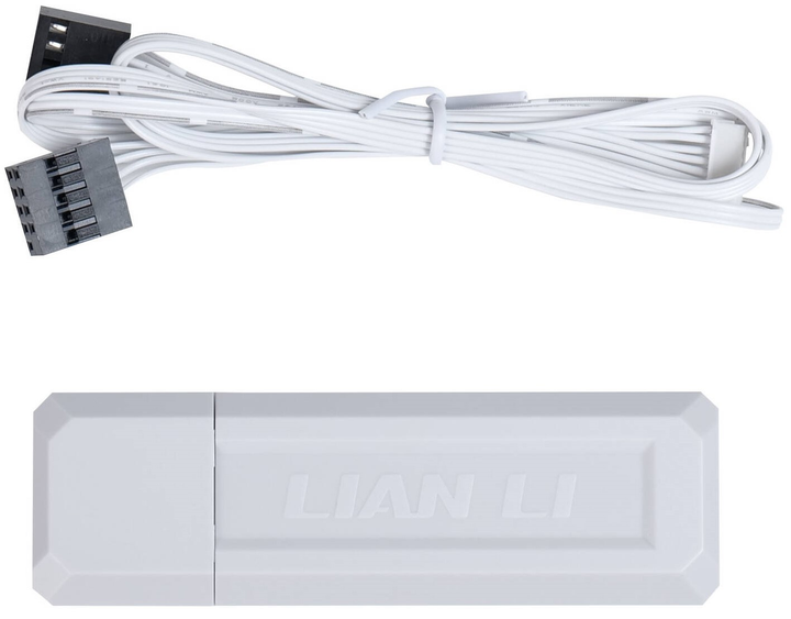 Zestaw wentylatorów Lian Li Uni Fan SL Wireless LCD 120 Reverse Blade White (LULI-102) - obraz 10