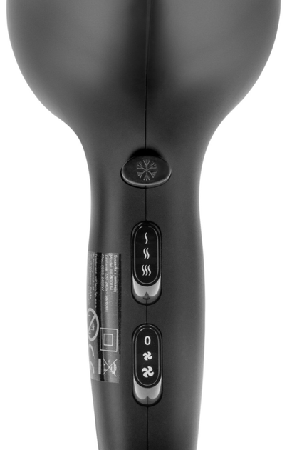 Suszarka do włosów Huslog BE-500134 czarna (KAT00108) - obraz 3