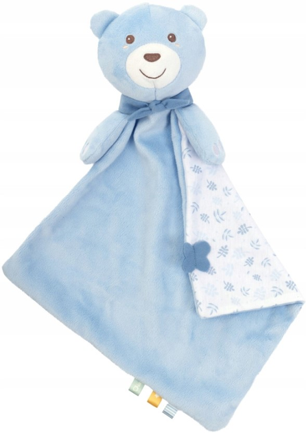 Pluszowy miś z kocykiem Chicco First Dreams Maxi Doudou 47 x 40 cm Niebieski (8058664183128) - obraz 4