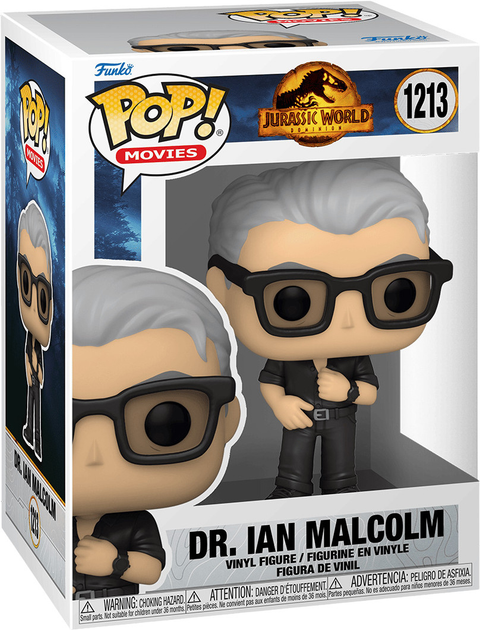 Набір Funko Pop! Movies Jurassic World 3 1213 Dr. Ian Malcolm 62224 (889698622240) - зображення 1