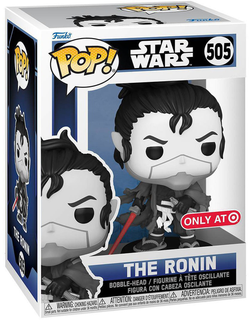 Набір Funko Pop! & Tee Disney Star Wars Visions Bobble-Head Фігурка Роніна + футболка розмір M 63754 (889698637541) - зображення 2