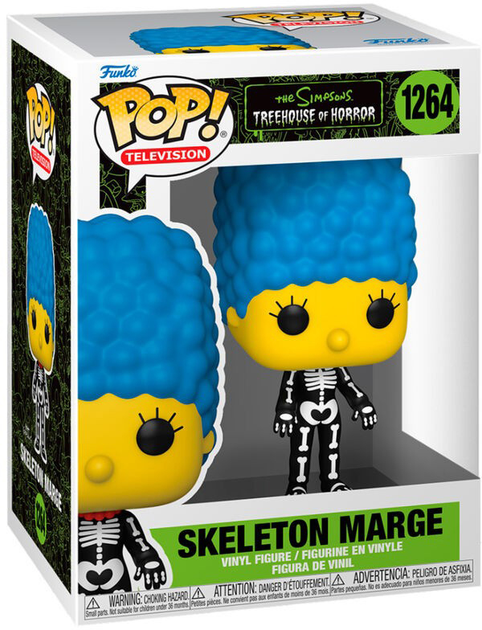Фігурка Funko Pop! Television The Simpsons Treehouse of Horror 1264 Скелет Мардж 66337 (889698663373) - зображення 1