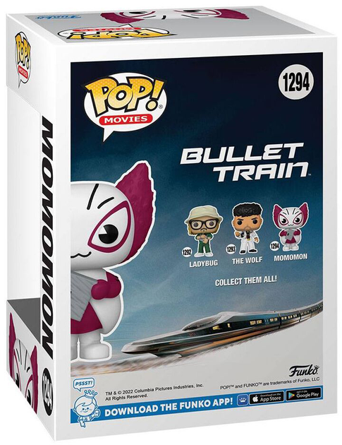 Фігурка Funko Pop! Movies Bullet Train 1294 Момомон 65741 (889698657419) - зображення 4