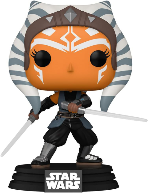 Набір Funko Pop! & Tee Disney Star Wars Фігурка Bobble-Head Ahsoka Tano + футболка розмір M 74500 (889698745000) - зображення 4