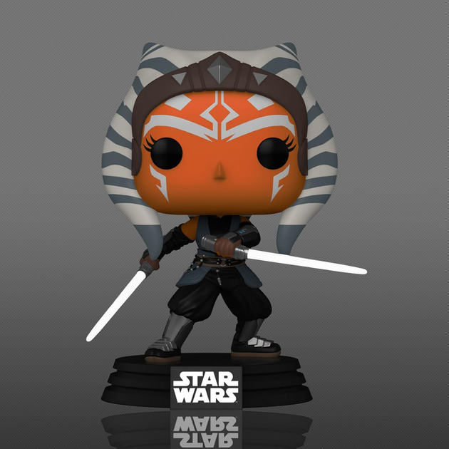Набір Funko Pop! & Tee Disney Star Wars Фігурка Bobble-Head Ahsoka Tano + футболка розмір S 74499 (889698744997) - зображення 5