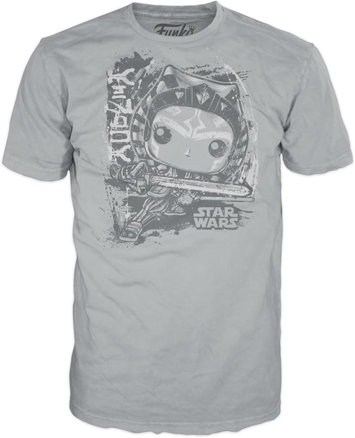 Набір Funko Pop! & Tee Disney Star Wars Фігурка Bobble-Head Ahsoka Tano + футболка розмір S 74499 (889698744997) - зображення 6