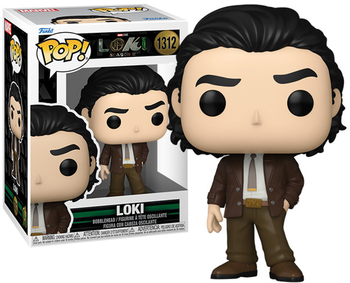 Фігурка Bobble-Head Funko Pop! Marvel Локі 2 сезон 1312 Локі 72169 (889698721691) - зображення 3