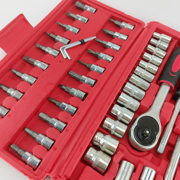 Набор инструментов 46 pice tool set в кейсе - изображение 13