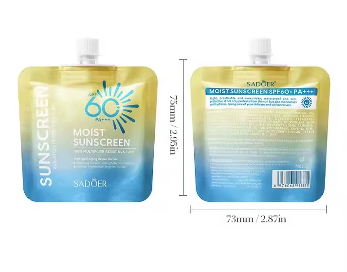Солнцезащитный крем высокой мощности SPF 60+ PA+++, Sadoer - изображение 5
