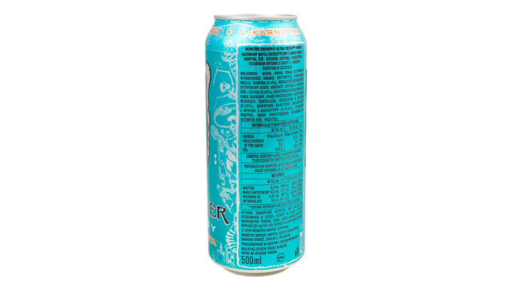 Набір Напій Енергетичний 12шт Monster Energy Ultra Fiesta Mango Zero Sugar 500ml - зображення 3