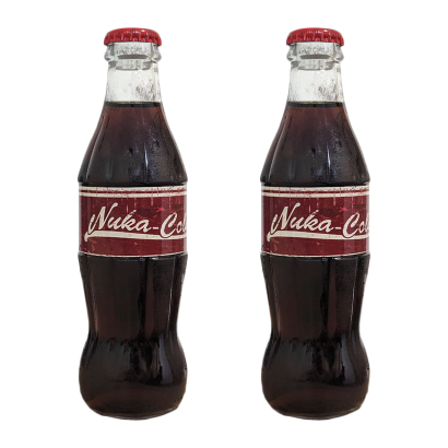 Набір Напій 2шт Nuka-Cola Fallout Custom Скло 250ml - Фото 1 Набір Напій 2шт Nuka-Cola Fallout Custom Скло 250ml - зображення 1