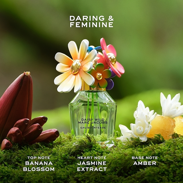 Woda perfumowana damska Marc Jacobs Daisy Wild Eau So Intense 100 ml (3616305033055) - obraz 3
