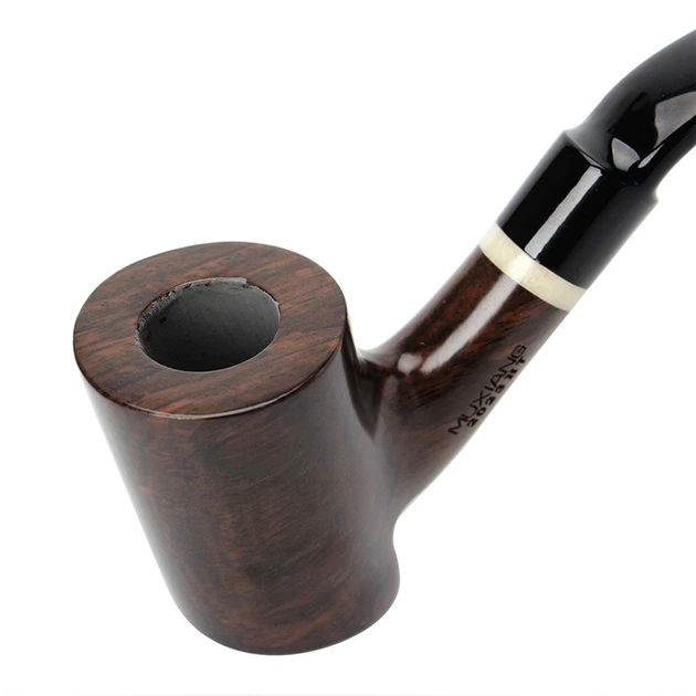 Люлька для куріння Muxiang Ebony Wood 9mm filter 2023HT-wgac0025 - изображение 3
