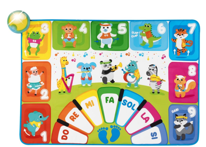Mata interaktywna do zabawy Chicco Happy Music 100 x 70 cm (8058664112845) - obraz 5