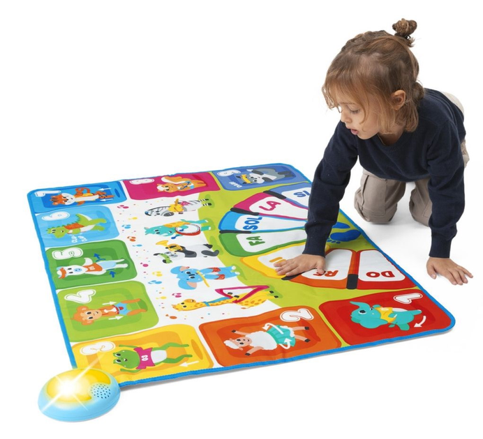 Mata interaktywna do zabawy Chicco Happy Music 100 x 70 cm (8058664112845) - obraz 8