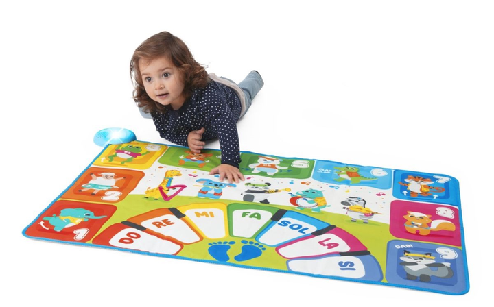 Mata interaktywna do zabawy Chicco Happy Music 100 x 70 cm (8058664112845) - obraz 10