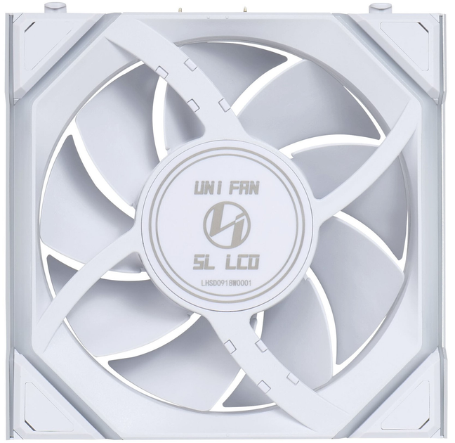 Zestaw wentylatorów Lian Li Uni Fan SL Wireless LCD 120 White (LULI-100) - obraz 7