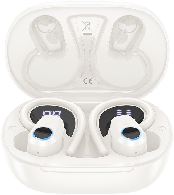 Słuchawki Hoco EQ8 Pure Joy White (EQ8 milky white) - obraz 3