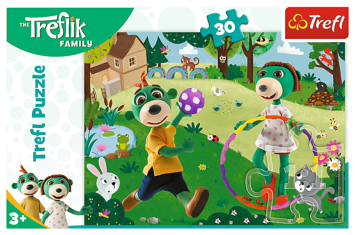 Пазли Trefl Treflik Активний день 30 елементів 18287 (5900511182873) - зображення 2