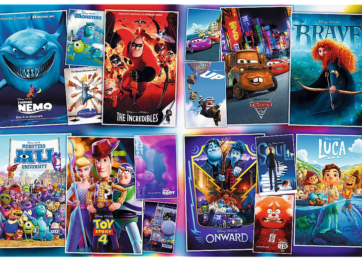 Пазлы Trefl Pixar Галерея эпической анимации 6000 UFT элементов (5900511810387) - изображение 3