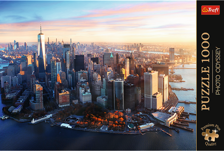 Пазлы Trefl Premium Манхэттен Нью-Йорк 1000 элементов (5900511108286) - изображение 3