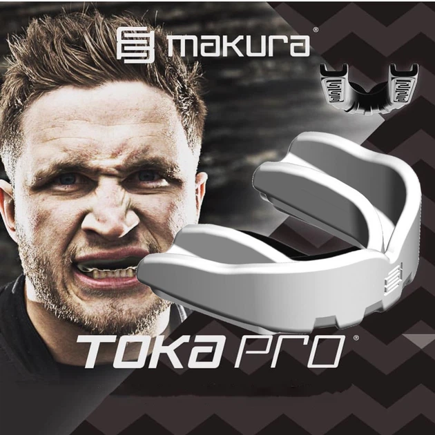 Капа Makura Toka дитяча до 10 років боєвий захист біла(PP_7C065B212F35) - зображення 2