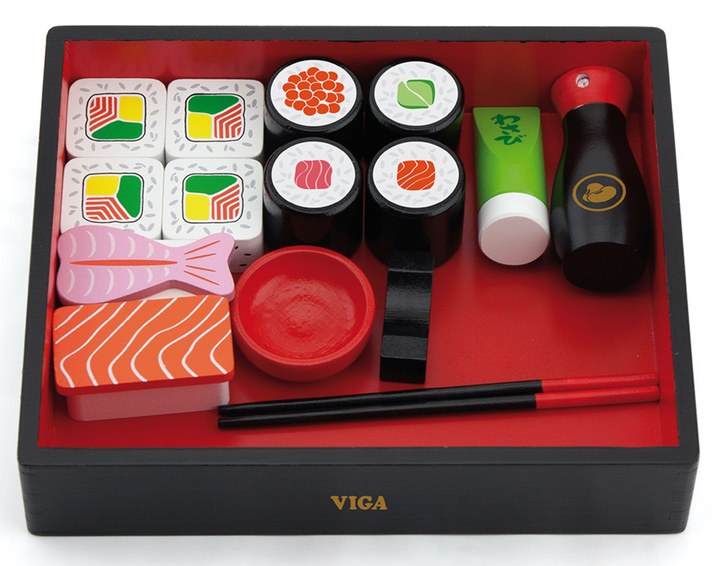 Zestaw sushi Viga drzewniany 50689 (6934510506896) - obraz 2