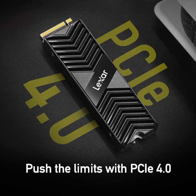 SSD диск Lexar NM800 Pro with Heatsink 1TB M.2 NVMe PCIe 4.0 x4 3D NAND (TLC) (1865694) - зображення 2
