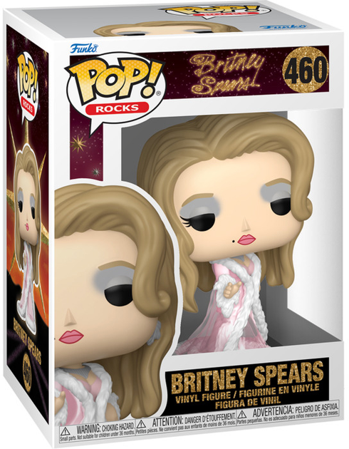 Фігурка Funko Pop! Rocks Britney Spears 460 Щаслива Брітні Спірс 79812 (889698798129) - зображення 1