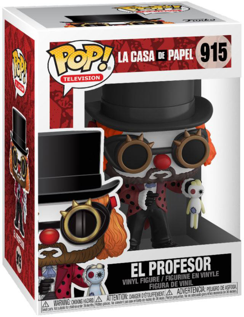 Фігурка Funko Pop! Television La Casa de Papel 915 El Profesor 44196 (889698441964) - зображення 1