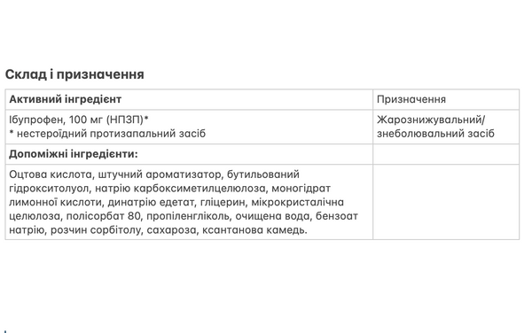 Обезболивающее и жаропонижающее средство, для детей 2–11 лет Advil белый виноград 120 мл - Фото 8 Обезболивающее и жаропонижающее средство, для детей 2–11 лет Advil белый виноград 120 мл - изображение 8