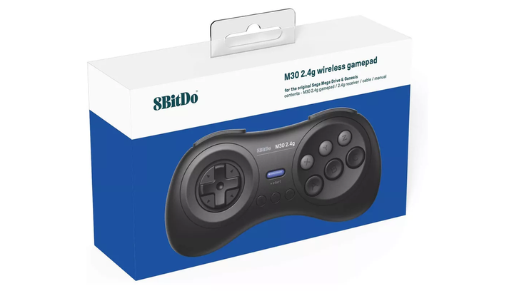 Геймпад Бездротовий 8BitDo PC 81CC M30 2.4G Black - Фото 5 Геймпад Бездротовий 8BitDo PC 81CC M30 2.4G Black - зображення 5