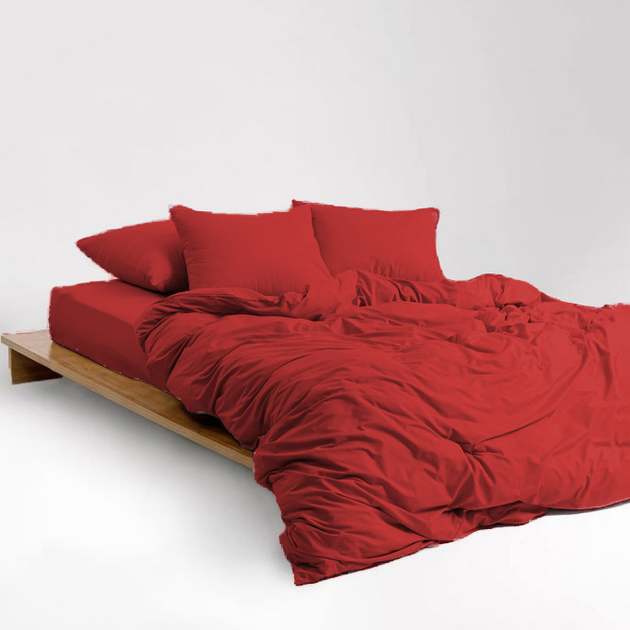 Підковдра MirSon Soft Touch of Satin 007 Red 143х210 см від Rozetka на платформі USKIDKA Акція на Підковдра MirSon Soft Touch of Satin 007 Red 143х210 см від Rozetka