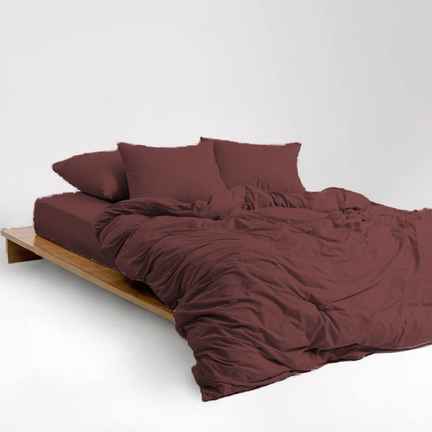 Підковдра MirSon Soft Touch of Satin 021 Tomato 175х210 см від Rozetka на платформі USKIDKA Акція на Підковдра MirSon Soft Touch of Satin 021 Tomato 175х210 см від Rozetka