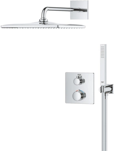 Душова система прихованого монтажу Grohe Grohtherm (34870000) - изображение 2